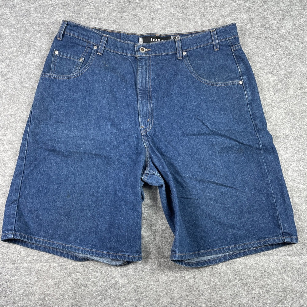 Vintage 90s Levi's SilverTab Shorts Mens 38 Blue Boxy Denim Baggy Relaxed Fit